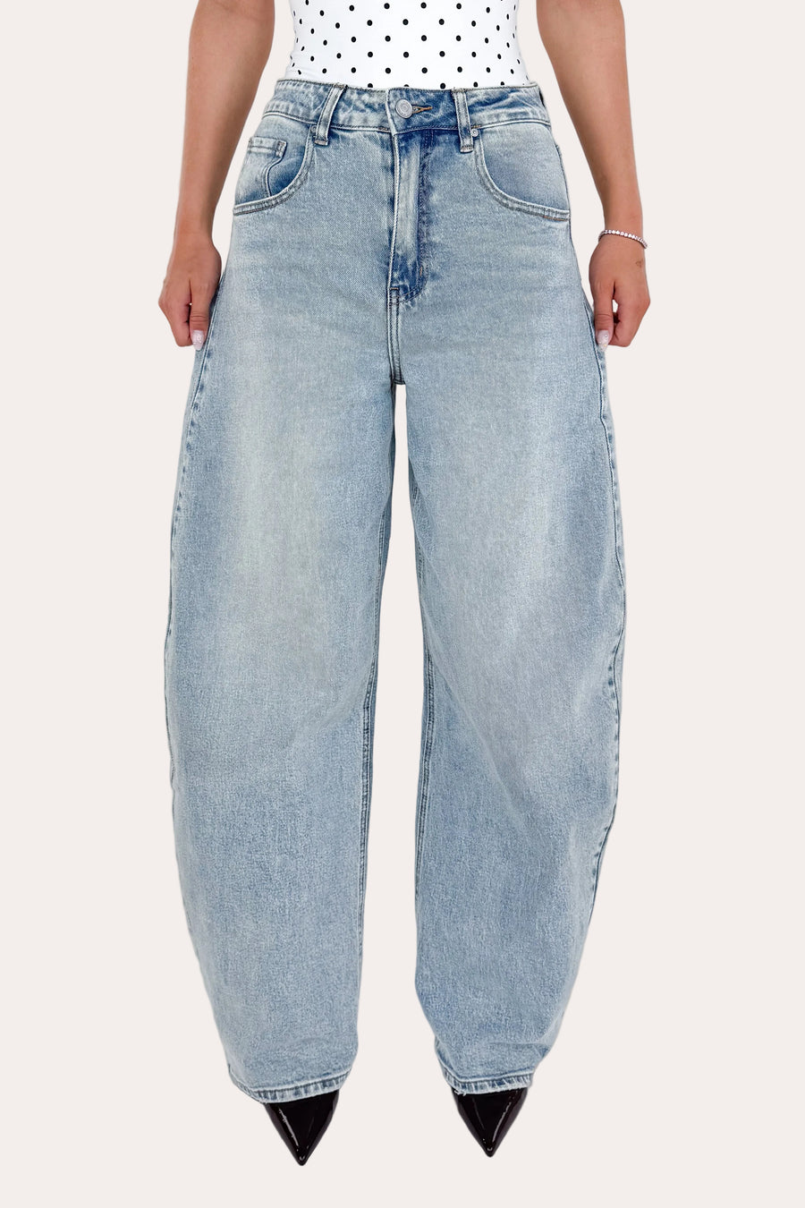 Balloon Jeans - Light Blue