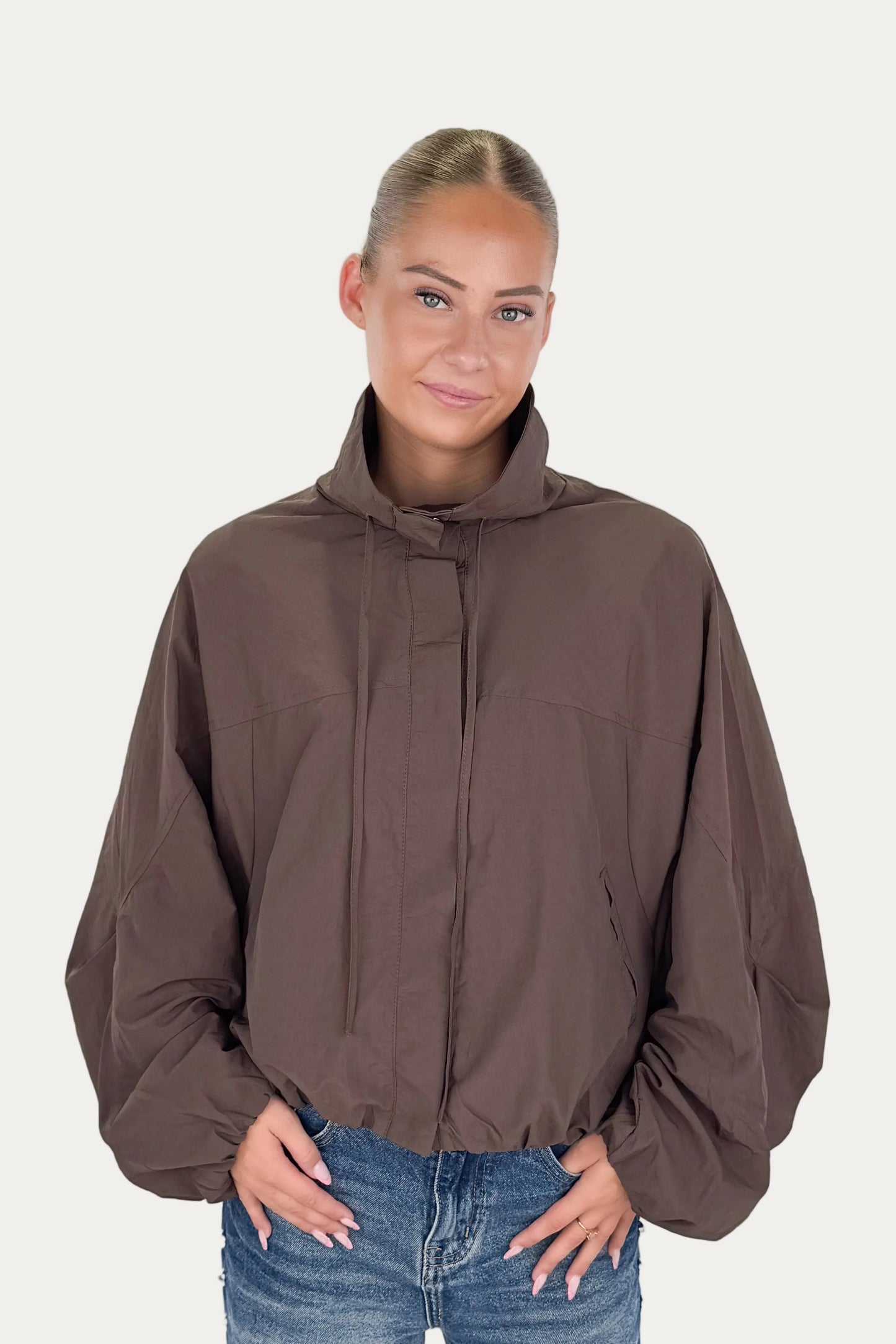 Parachute Jacket - Brown