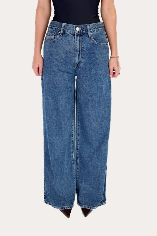 Wide Leg Jeans Tall - Dark blue