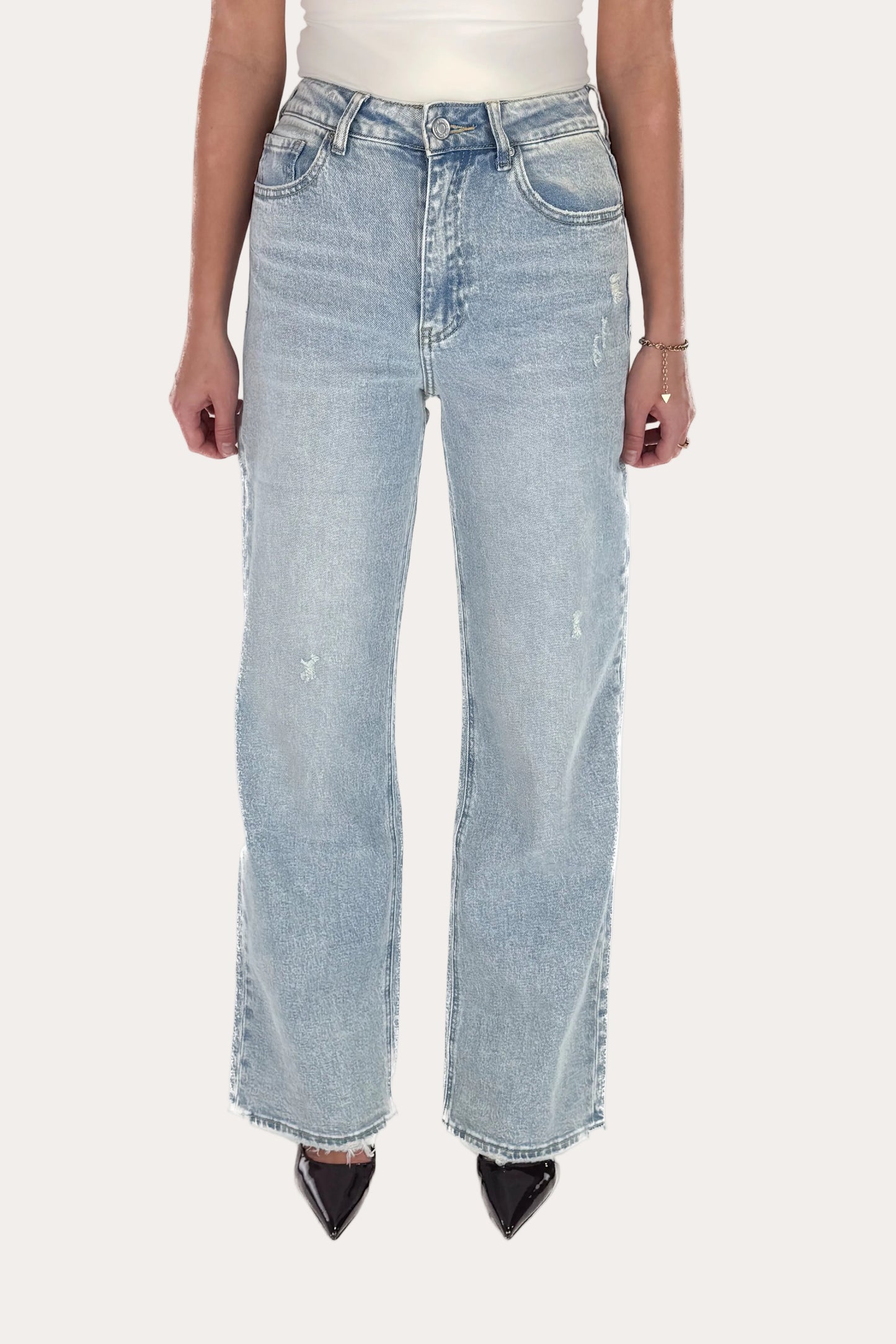 Refined Straight Leg Jeans