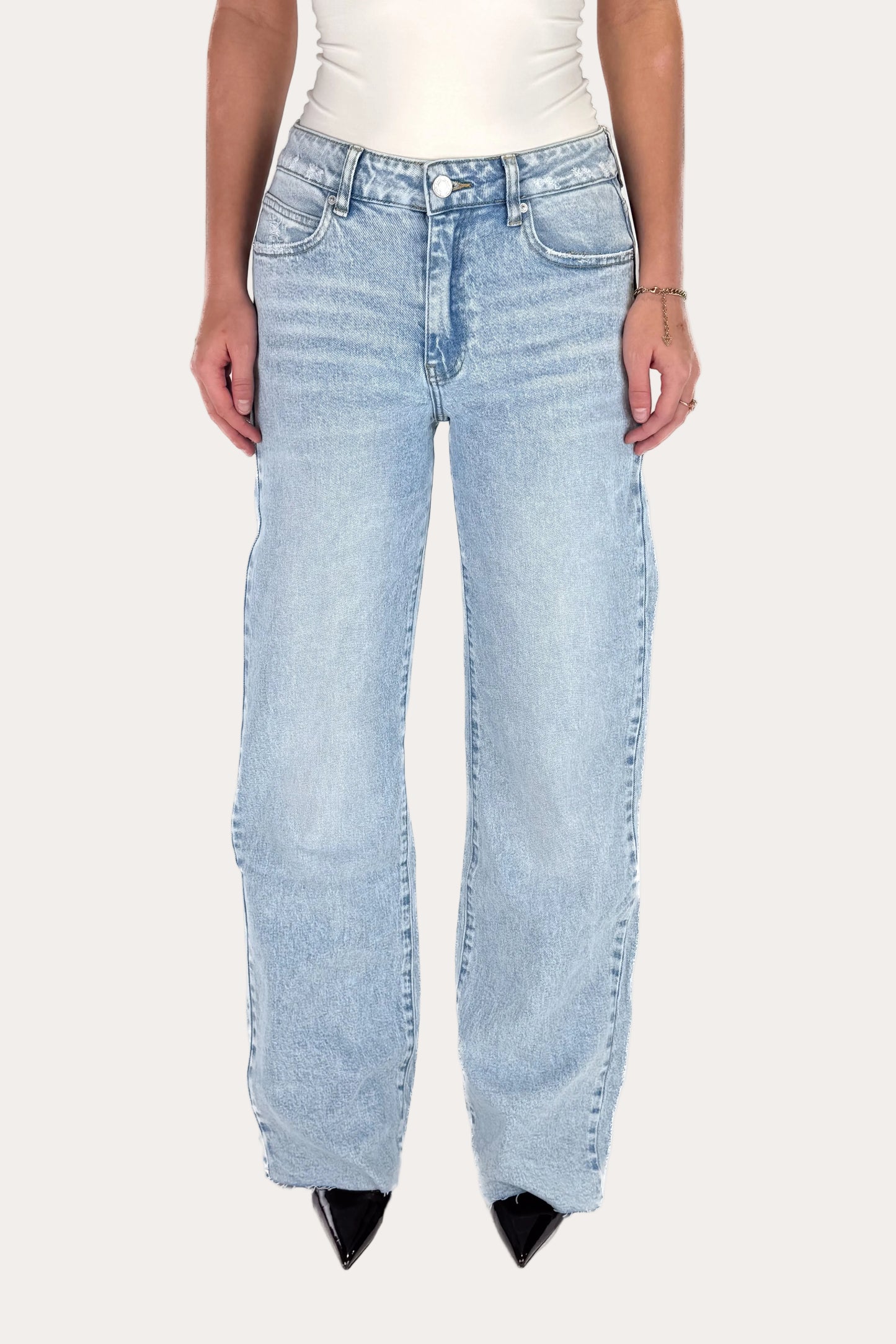 Straight Leg Jeans Tall - Light Blue