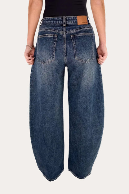 Balloon Jeans - Dark Blue