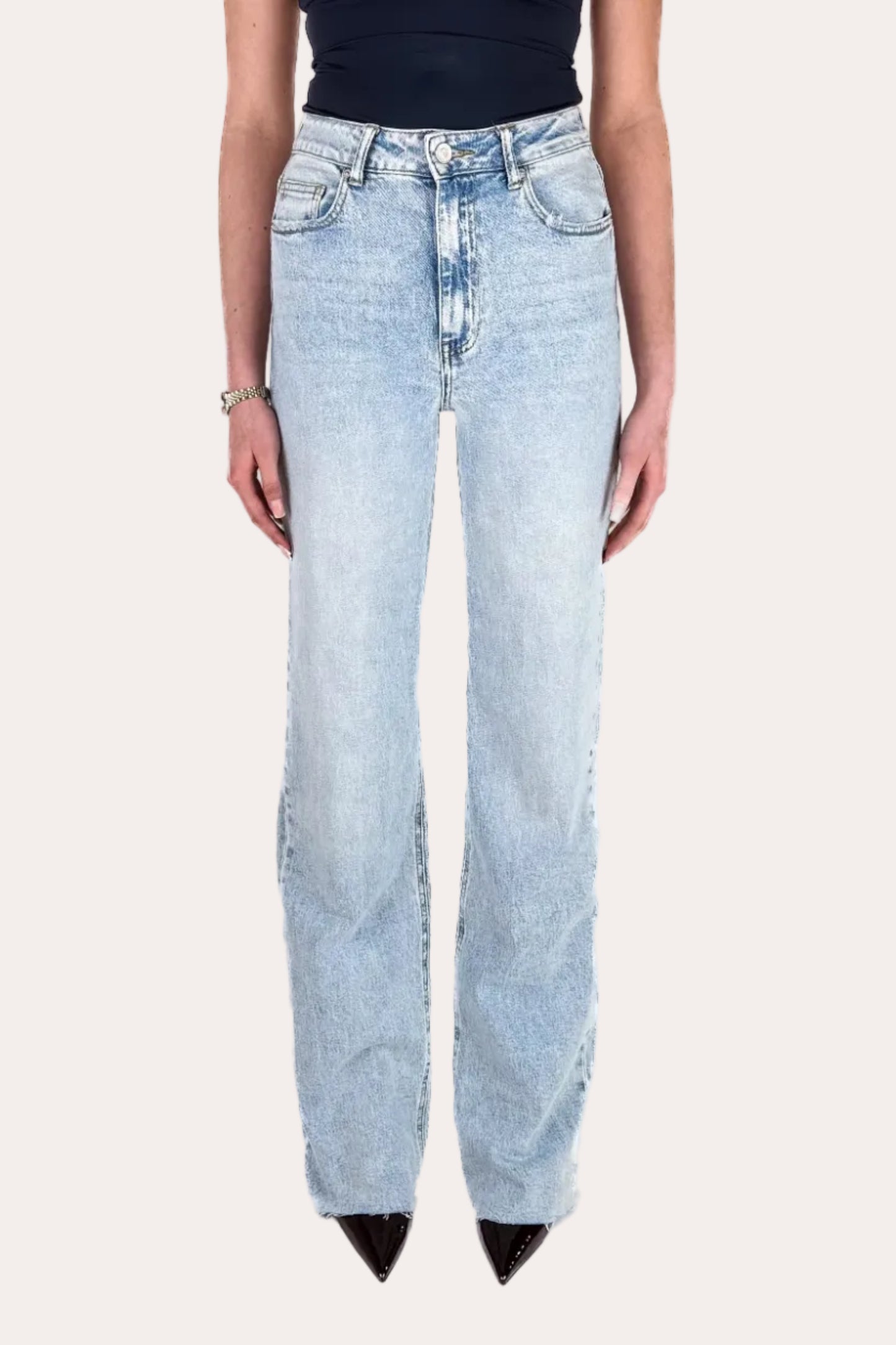 Straight Leg Jeans Extra Tall - Light Blue