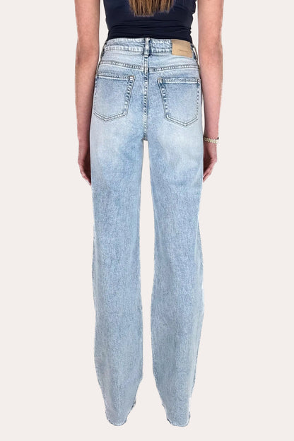 Straight Leg Jeans Extra Tall - Light Blue