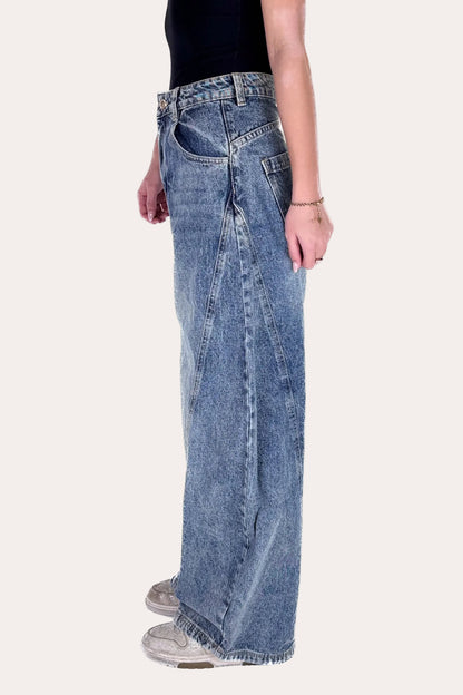 Barrel Jeans - Dark Blue