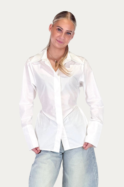 Tailored Blouse - White