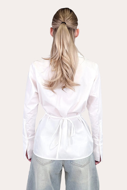 Tailored Blouse - White