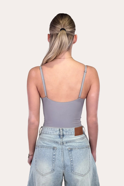 V-neck Body - Grey