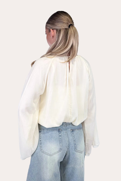 Flowy Longsleeve - Off White