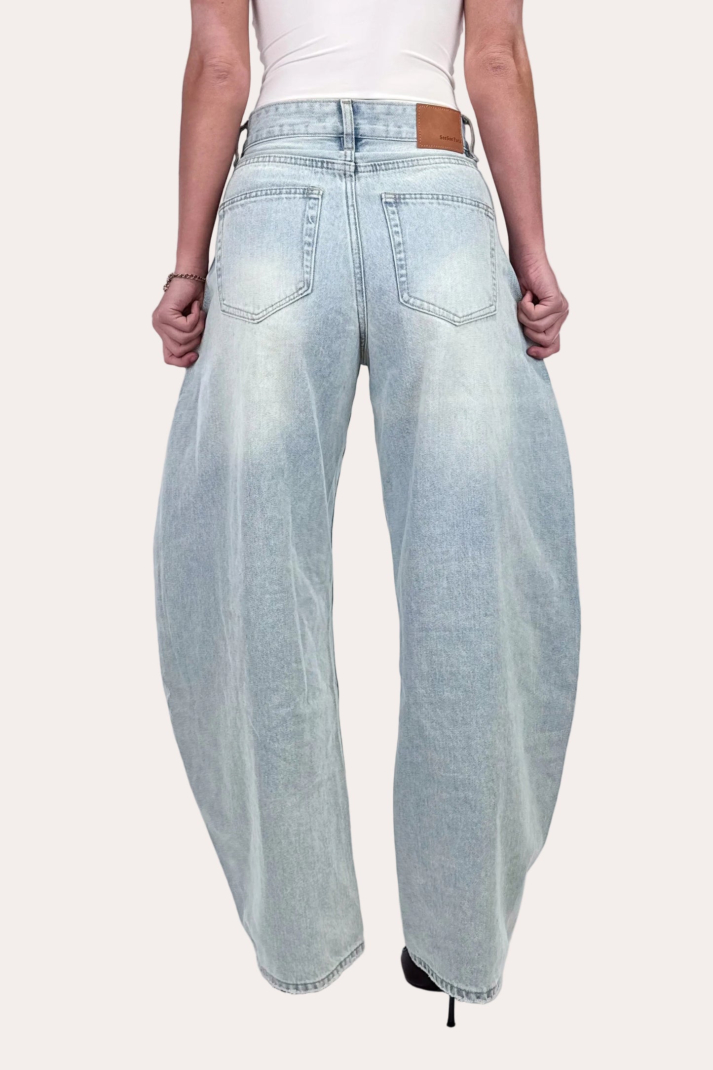 Balloon Jeans - Light Blue