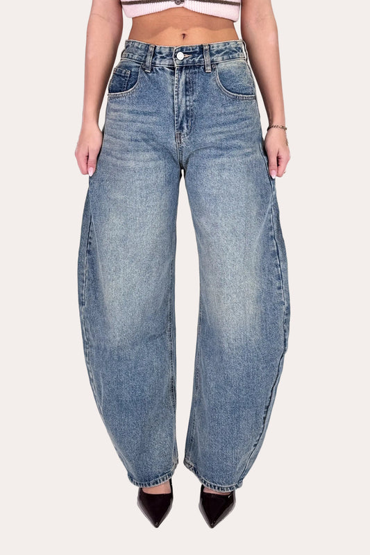 Balloon Jeans - Blue
