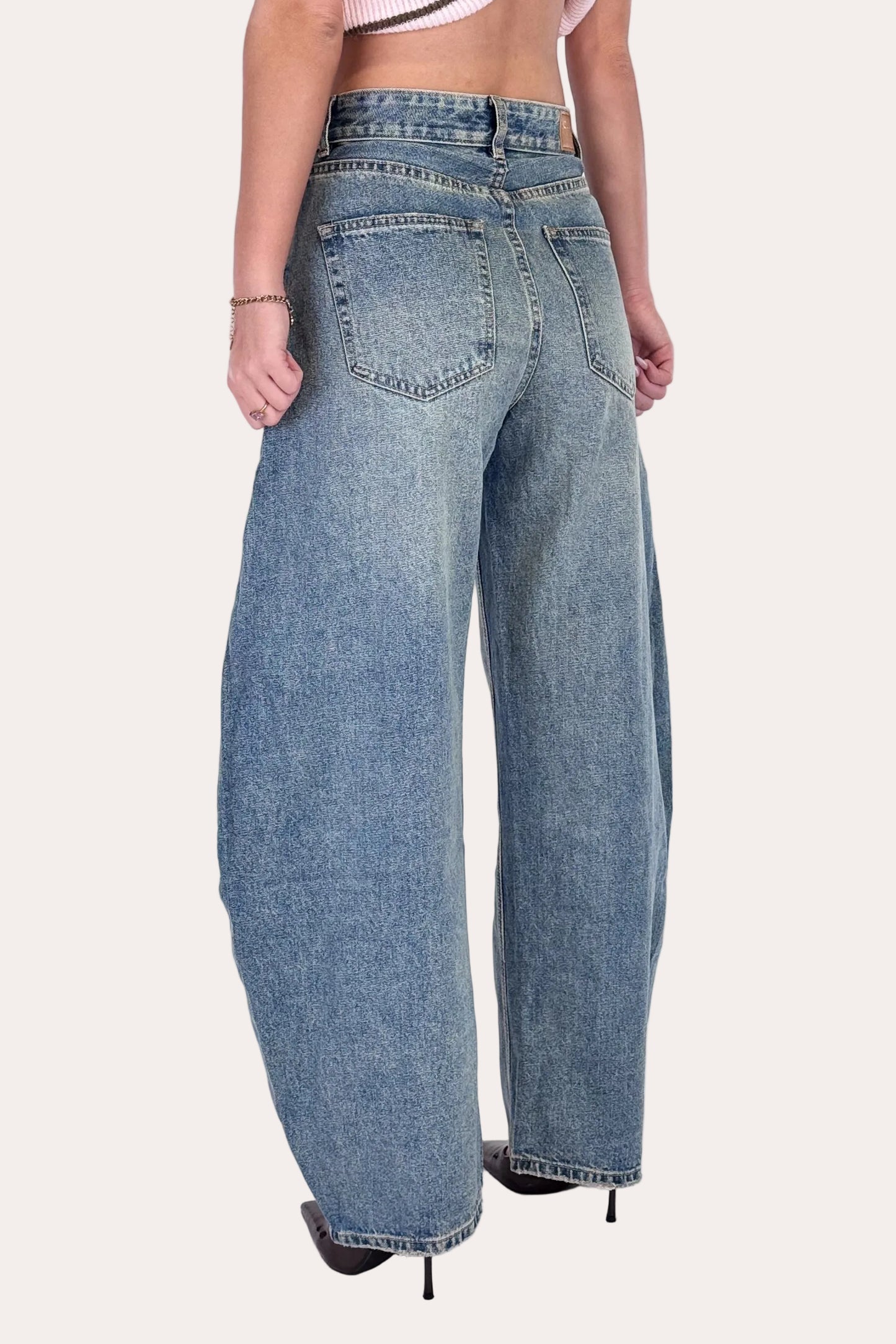 Balloon Jeans - Blue
