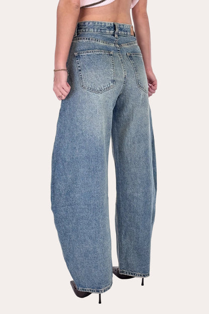 Balloon Jeans - Blue