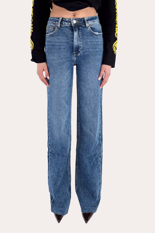 Straight Leg Jeans Extra Tall - Dark Blue