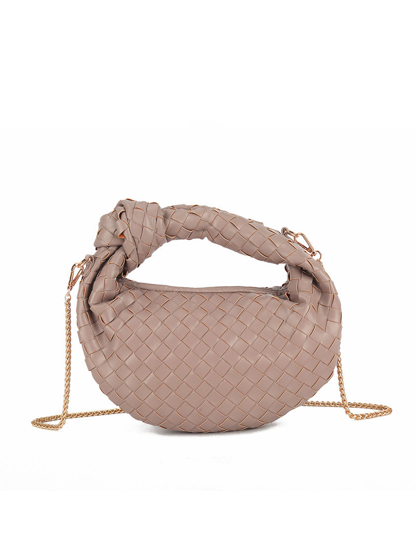 Knotted Bag - Taupe