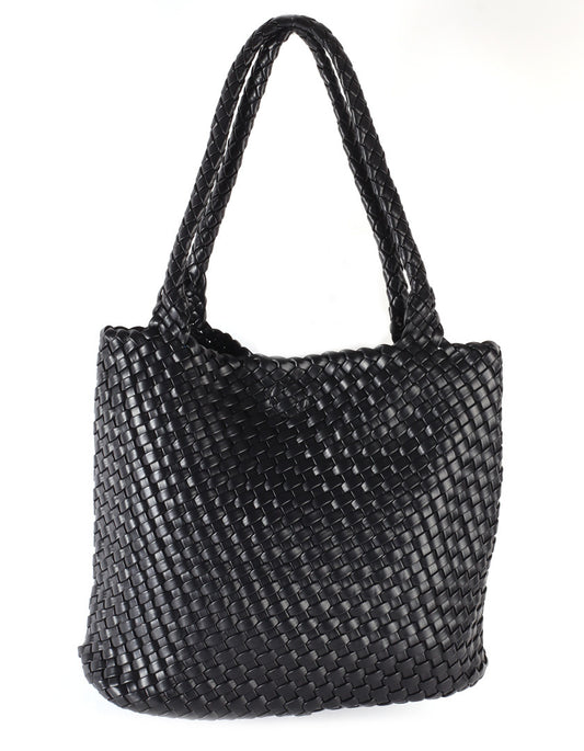 Woven Bag Large - Black