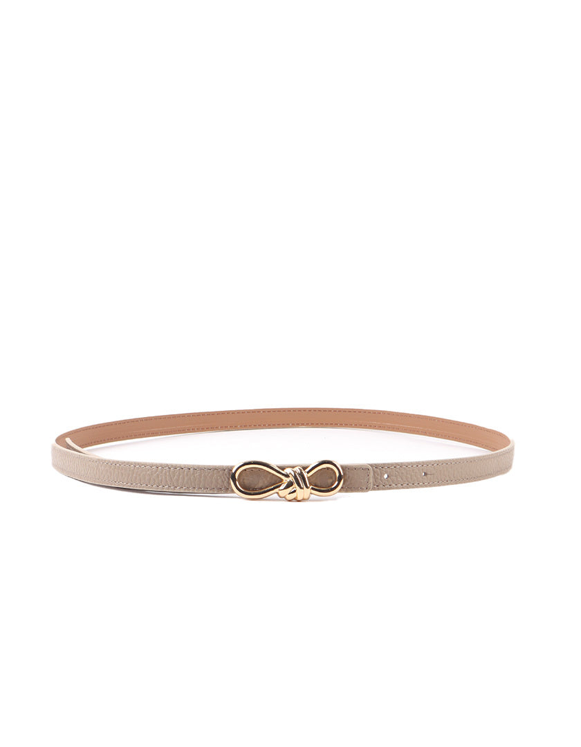 Bow Belt - Light Taupe