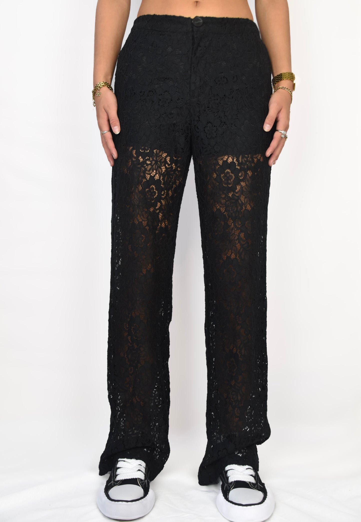 Lace Pants Black -  van Pretty in Pink. 