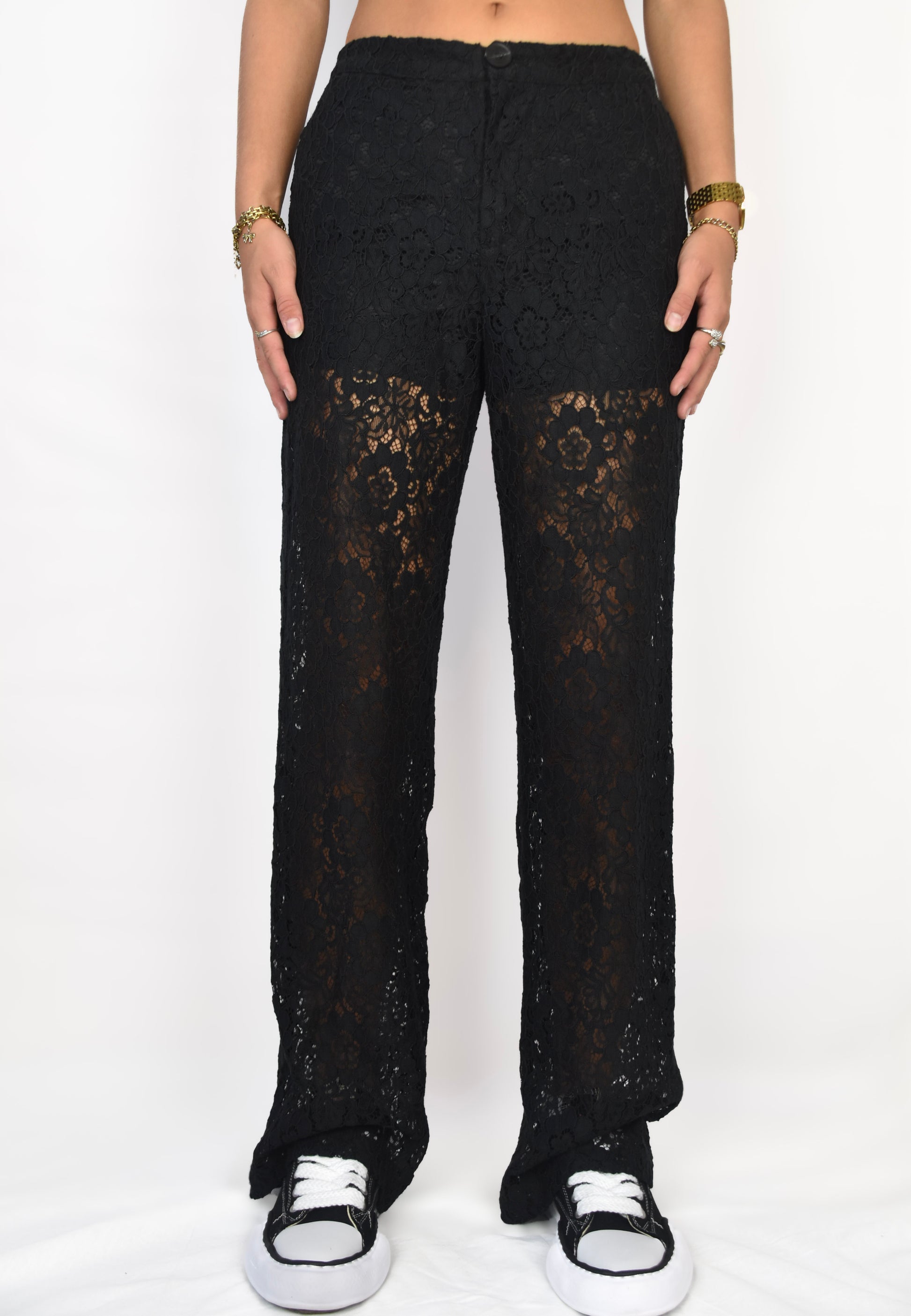 Lace Pants Black -  van Pretty in Pink. 