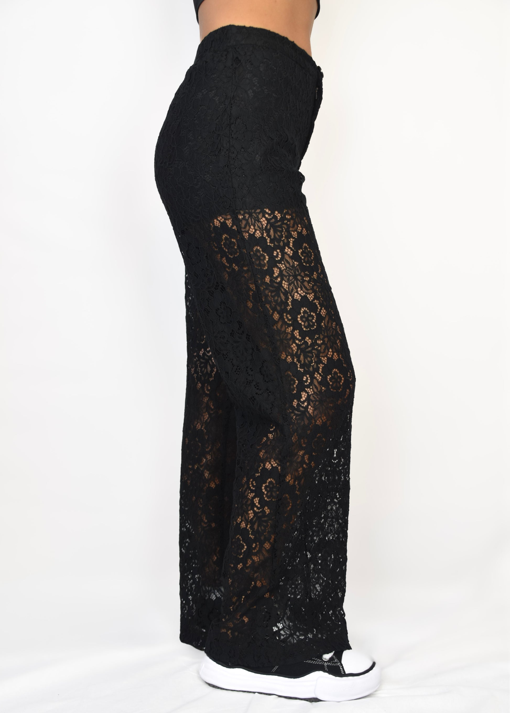 Lace Pants Black -  van Pretty in Pink. 