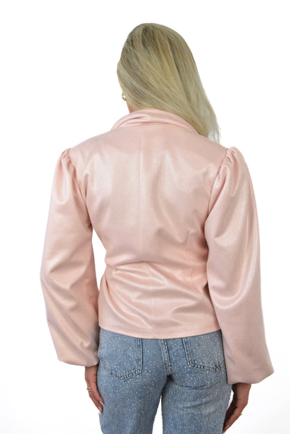 Wrap Blazer Pink Glam -  van Pretty in Pink. 