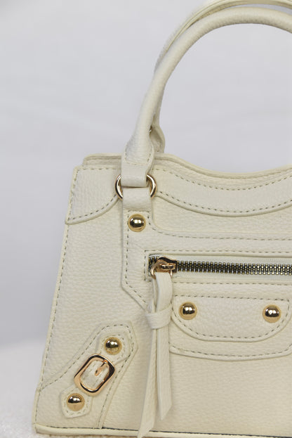City bag Beige - tas van Pretty in Pink. 
